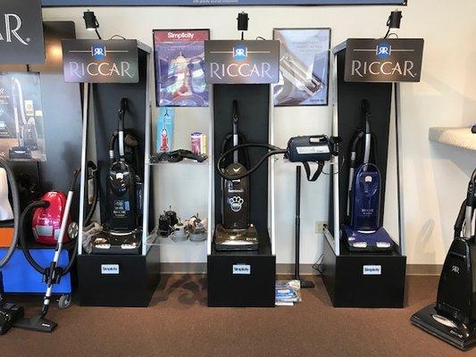 Two motor Riccar vacuums penetrate and remove stinky pet dander and more!