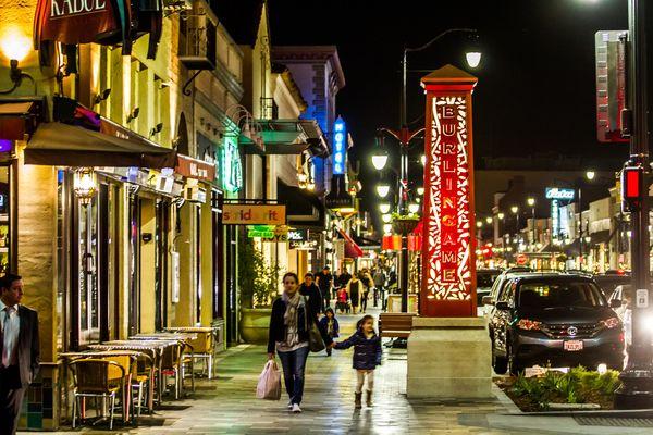 Walking Distance to Burlingame Ave