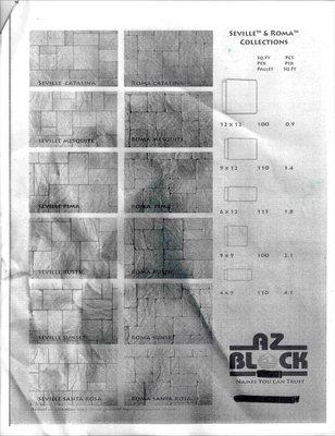 20170703 - AZ Best Block - Paver data sheet.