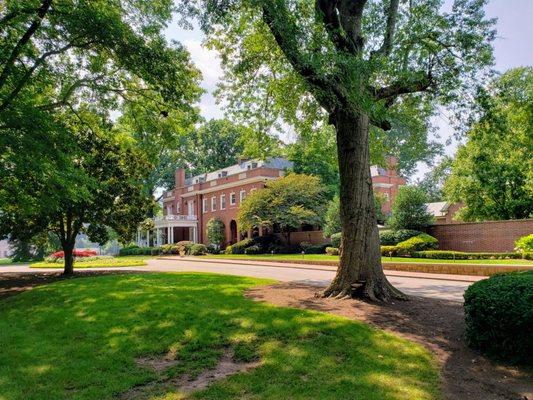 View of WV Governor's Mansion