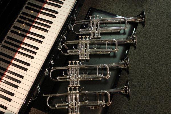 Shires trumpets