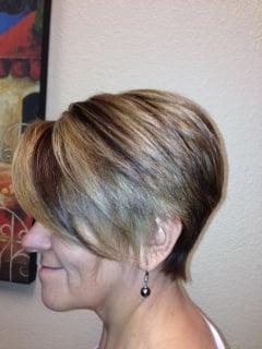 Sweet and sassy short cut