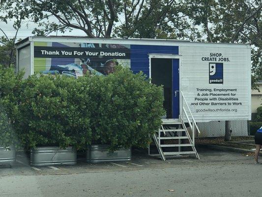 Goodwill Donation Trailer