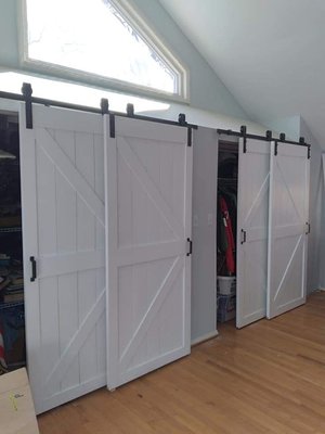 I do everything barn doors turned out really nice call me today and get your self a pair