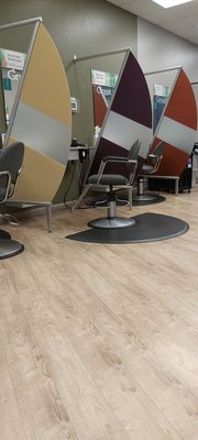 Salon floor