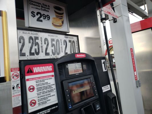 Gas prices 1/20/19