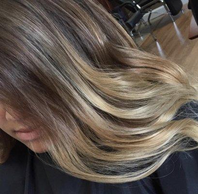 Perfectly blended ombre'