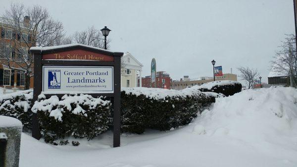 Greater Portland Landmarks in winter of 2017.