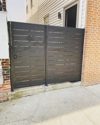 Backyard Fence And Door