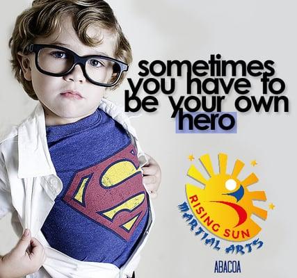 At Rising Sun Martial Arts we teach every student How to Be a Hero! www.risingsunjupiter.com