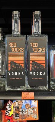 Yes! They got the new Red Rocks Vodka!  It's so good and local. Highly recommend.