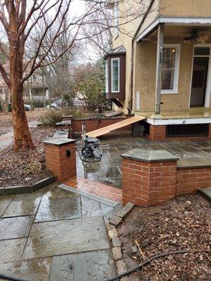 Powerwash this entire house with this patio