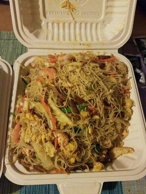 Singapore noodles!