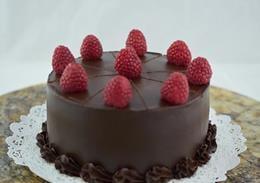 Chocolate Raspberry Fudge Cake