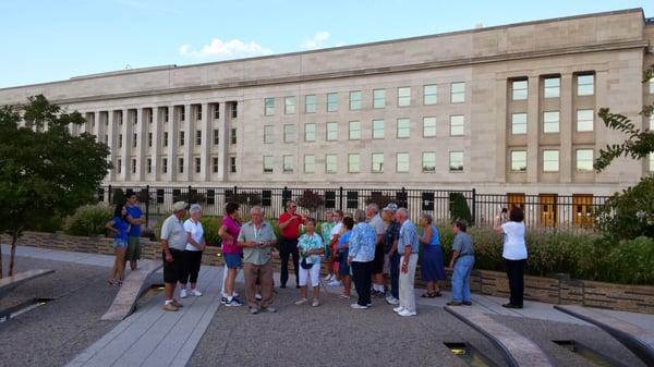 911 Pentagon Memorial 2014 tour