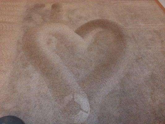 Give your carpets a Happy Valentines Day!