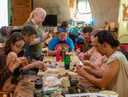 Clay whistle making workshop