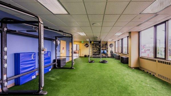 TRX training area