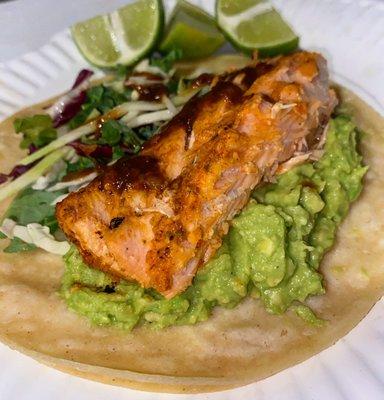 Salmon Tacos