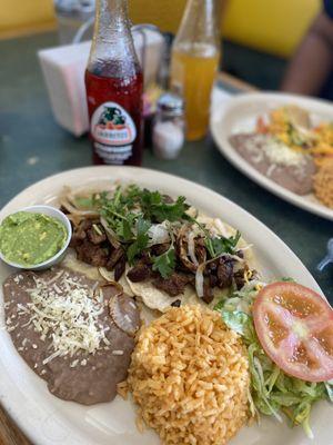 Steak tacos