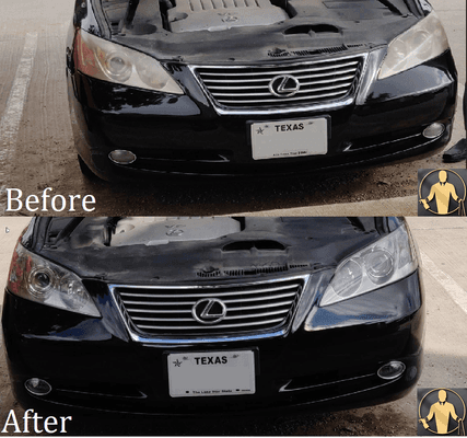 Headlight Restoration: Removes Oxidation to restore Headlights back to Like New Condition.