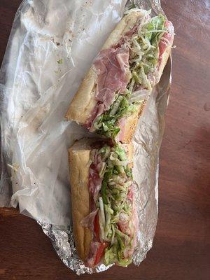 Italian Hoagie... no complaints