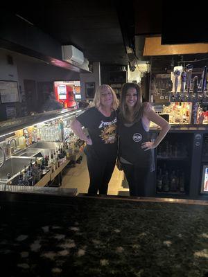 The best bartenders who always make you feel welcome and always makes sure your drinks are full and made the way you like!