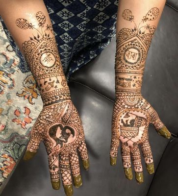 Baby Shower Henna Design