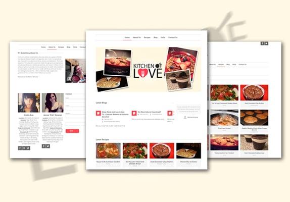 Web Design for Restaurant