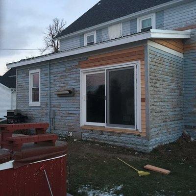 Patio door Install