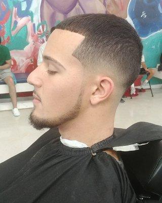 Medium low fade