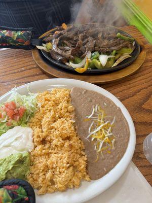 Steak Fajitas (Plato)