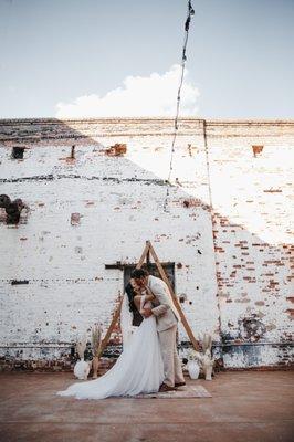 Boho wedding day