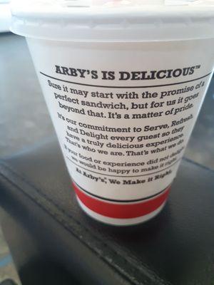 Arby's makes it right!