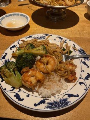 Shrimp broccoli