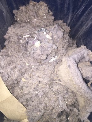 More lint removed from commercial duct line.