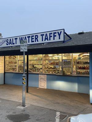 Crill's Salt Water Taffy Store Front