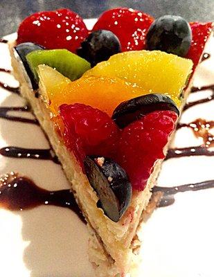 Fruit cheesecake