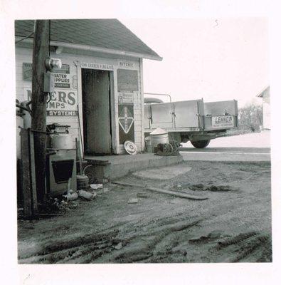 This photo of our family business was taken in 1948. A lot has changed in the 68 years since then, but we still sell Lennox equipment.