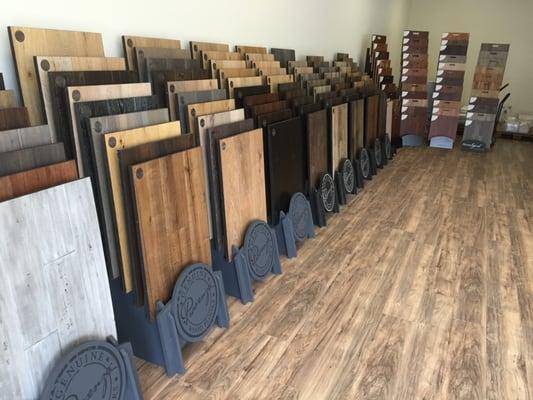 Wood flooring Ocean Showroom