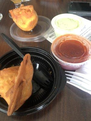 1. Vegetable Samosas