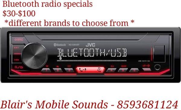 Radio specials