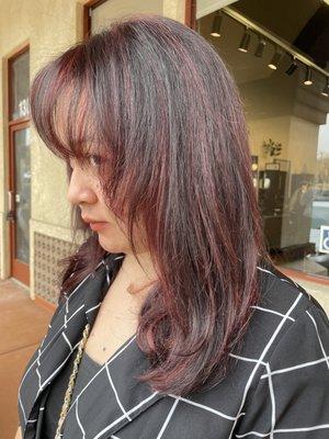 Color and cut by Judy