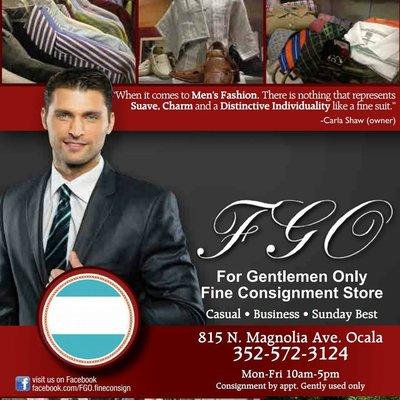 For Gentlemen Only Fine Consignments