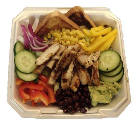 Southwest chicken salad