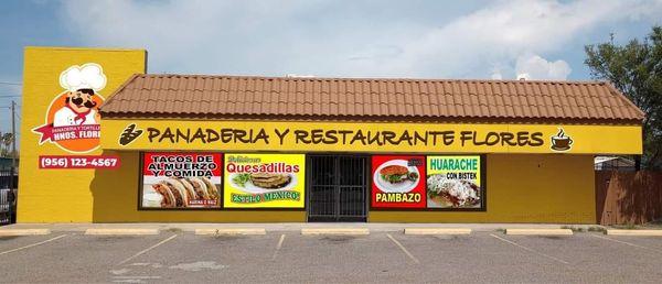 Welcome, Bienvenidos a Panaderia Y Restaurante Flores