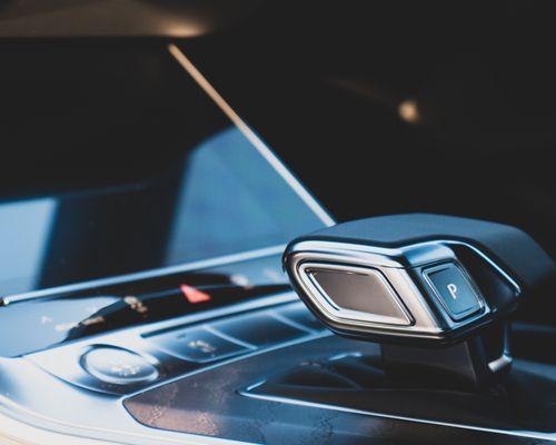 Audi interior detail