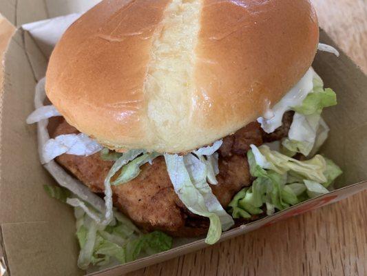 Deluxe Crispy Chicken Sandwich