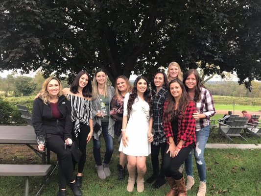 NJ Adventure Tour Bachelorette winery tour! Simply the best.