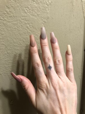 Matte Nude Acrylic